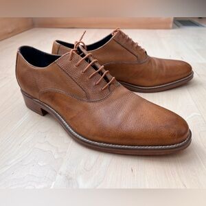 Cole Haan Pebbled Leather Oxford Dress Shoes - 9 1/2